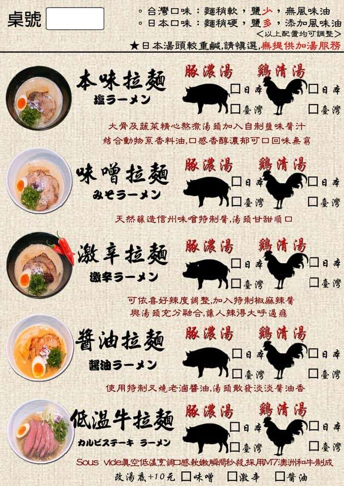 【狸匠拉麵-深夜拉麵】2025最新菜單,台中超人氣拉麵排隊美食,必點大盛系列超划算,單人用餐續麵一球免費!記憶中的日本風味! - 第7張圖