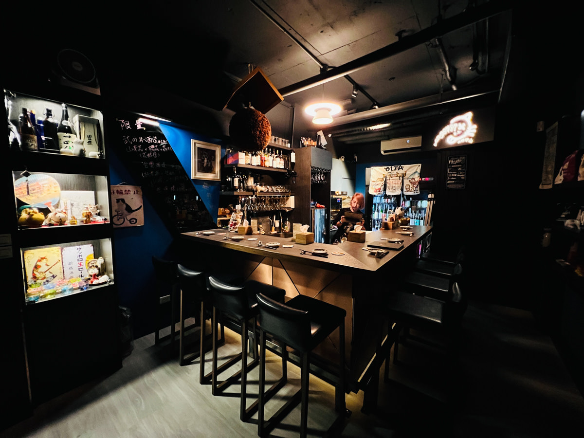 【微醺中山】台北行天宮餐酒館推薦,隱藏版清酒餐酒館,現點現作精緻餐點,沉浸在日式風情的儀式感,台北夜晚小酌聚會首選 - 第3張圖