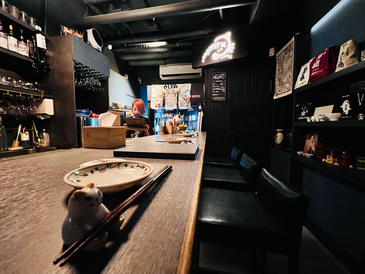 【微醺中山】台北行天宮餐酒館推薦,隱藏版清酒餐酒館,現點現作精緻餐點,沉浸在日式風情的儀式感,台北夜晚小酌聚會首選 - 第4張圖