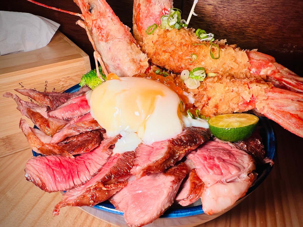 【森川丼丼大橋橫町】台中西屯美食推薦,人氣破表的浮誇系日式料理,平價享受頂級餐點,網路熱搜好評台中餐廳 - 第31張圖