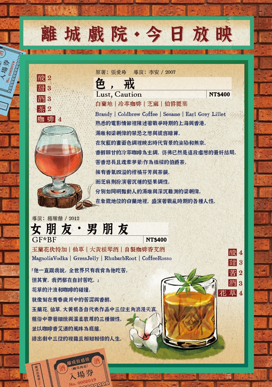 【離城放感情】2025最新菜單~台北大安區六張犁餐酒館推薦,巷弄間的特色老宅酒吧,網路熱搜打卡地標!精緻美食與特色調酒簡直傑作! - 第16張圖
