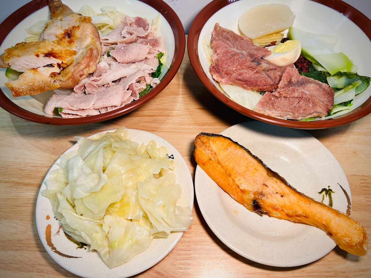 【養肌殿】新北板橋健康輕食推薦,上班族最愛吃的健康餐盒,全紫米飯搭配嚴選當日配菜,推薦雙拼系列雙重享受! - 第6張圖