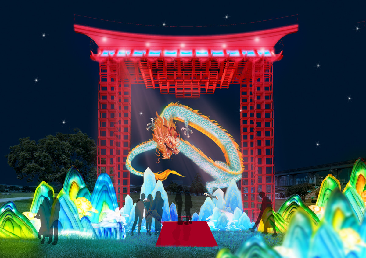 【2024新北燈會】快來三重看花燈!九大主題燈區、五大特色活動資訊全攻略!傳統花燈結合金屬藝術打造高12米主燈 - 第3張圖
