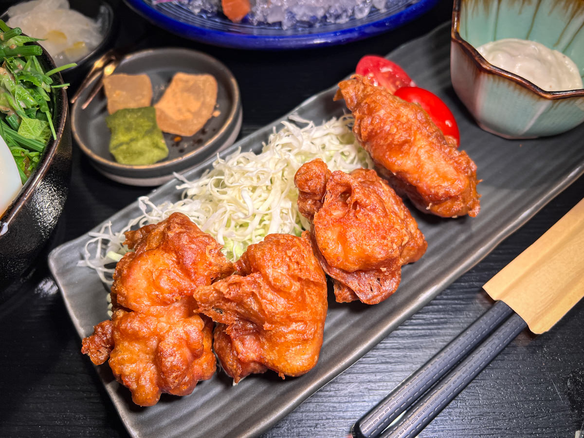 【一号基地】台北慶城街美食推薦,人氣熱銷商業午餐190元起!日式料理升級套餐物超所值,松山區日式居酒屋首選! - 第31張圖