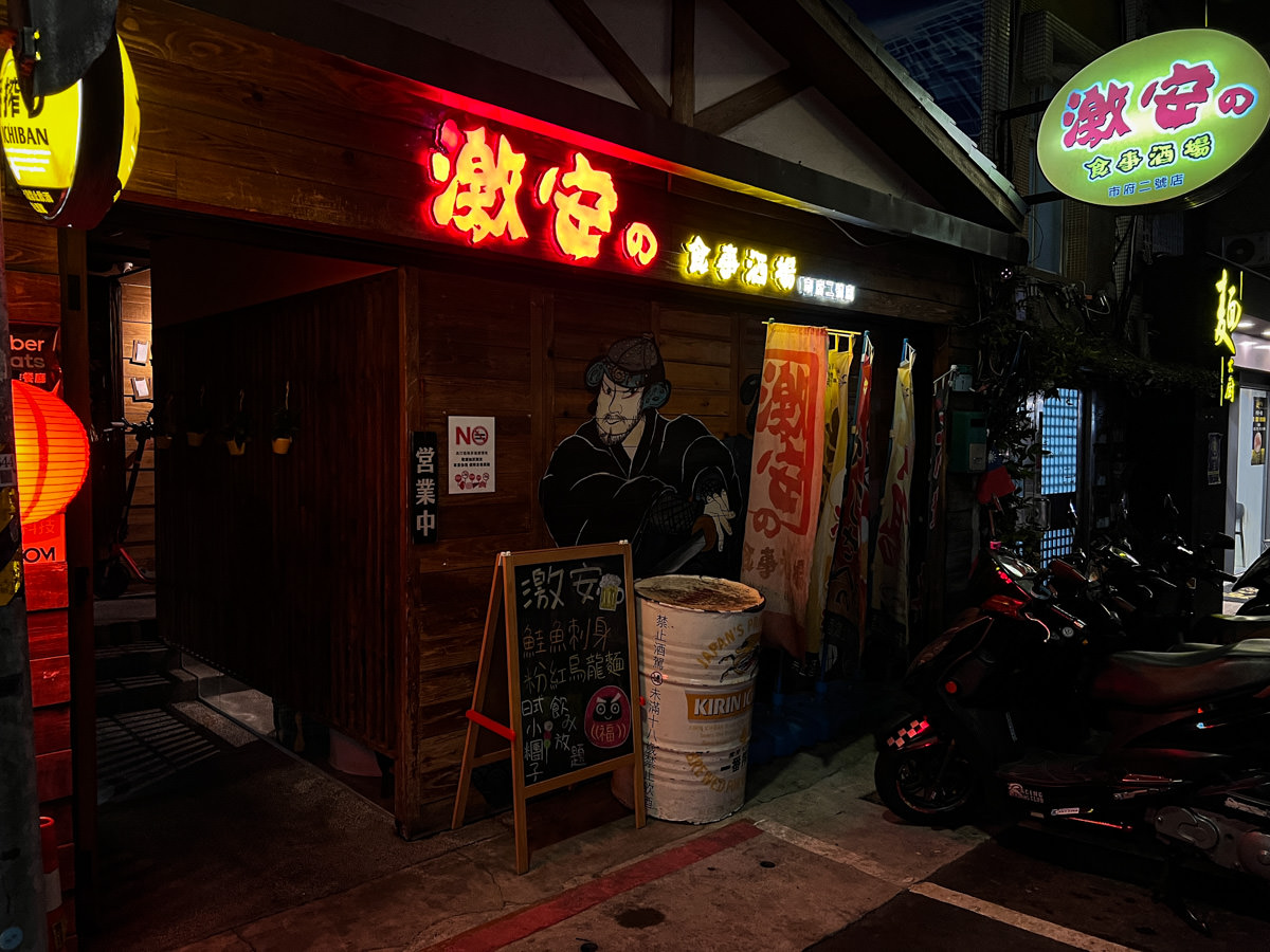 【激安の食事酒場-市府二號店】台北信義居酒屋美食推薦,暢飲兩小時只要8,道地日式風情聚會紓壓! - 第1張圖