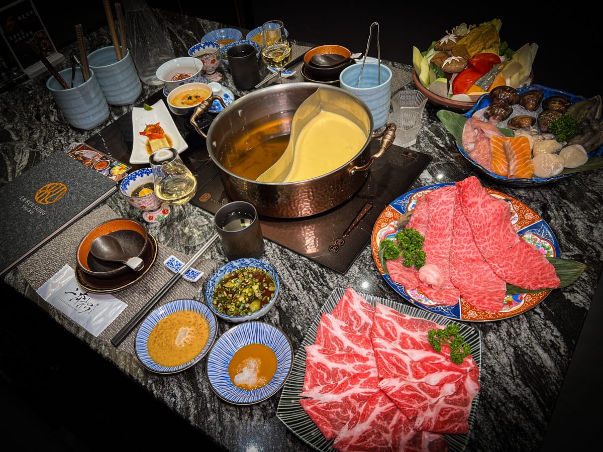 【二本松涮涮屋】台北大安頂級火鍋美食推薦,專人桌邊服務的美味饗宴,傳承日本二本松頂級天然火鍋首選! - 第28張圖