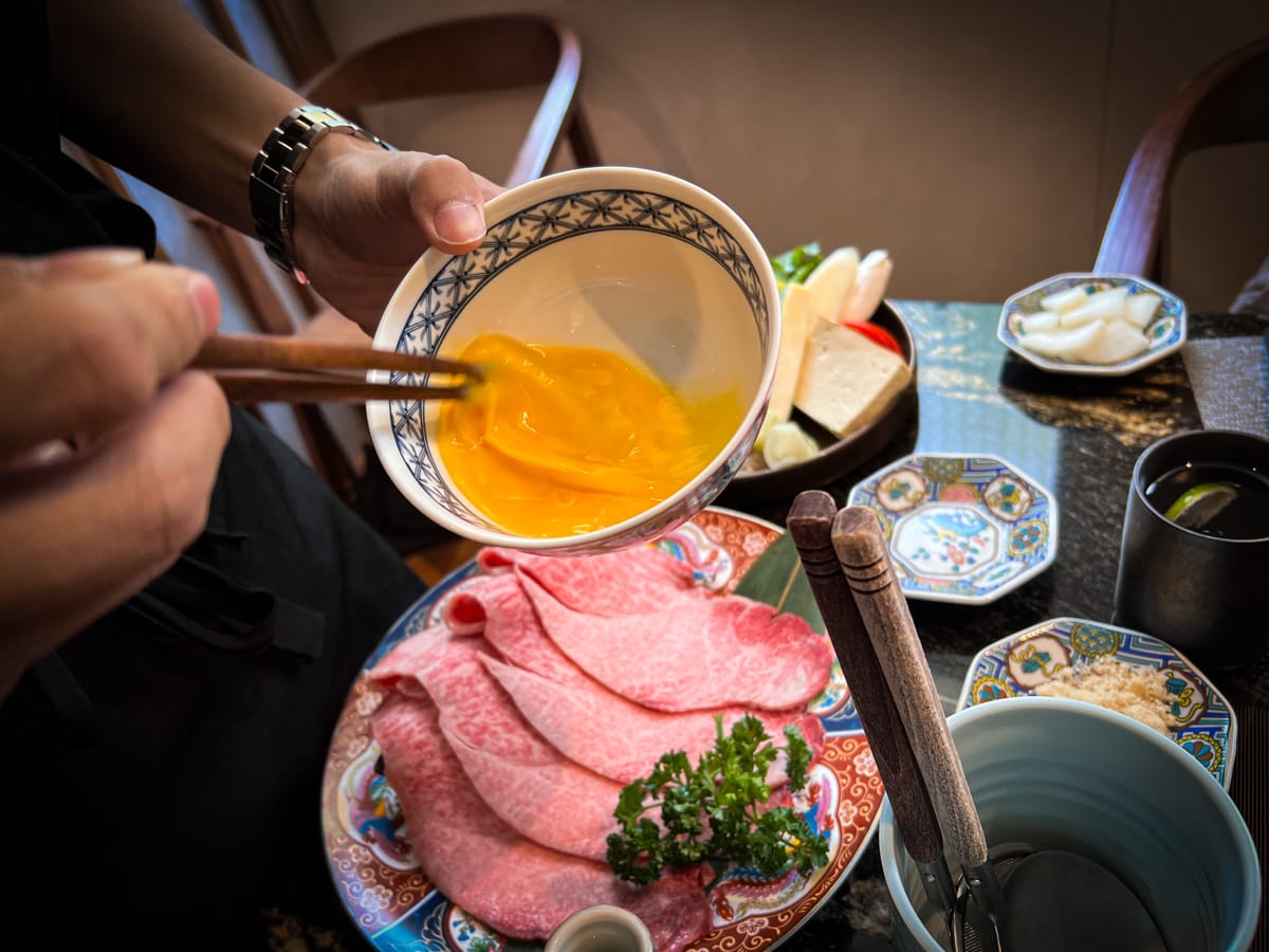 【橋山.壽喜燒】台北必吃日式頂級壽喜燒專門店,嚴選頂級肉品與新鮮食材,源自日本東京·人形町百年名店料理傳承! - 第31張圖