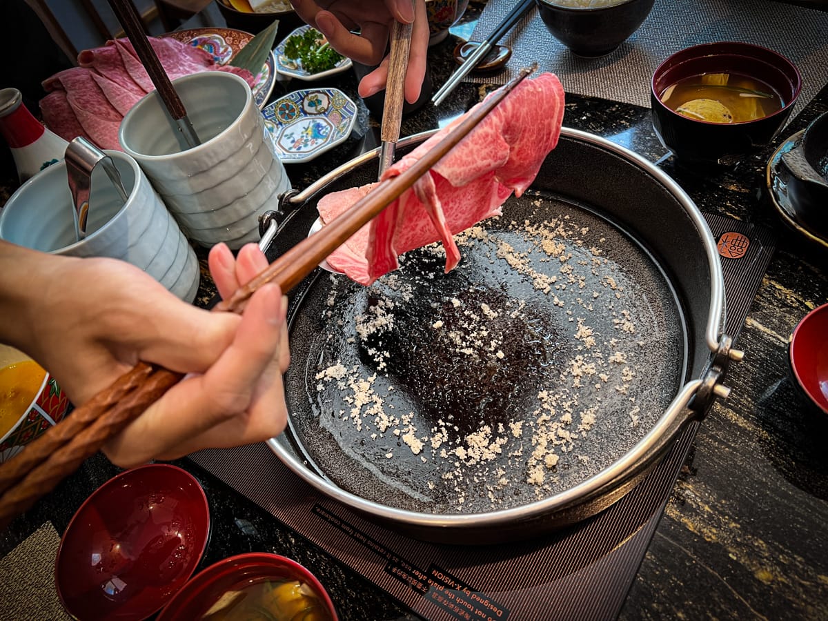 【橋山.壽喜燒】台北必吃日式頂級壽喜燒專門店,嚴選頂級肉品與新鮮食材,源自日本東京·人形町百年名店料理傳承! - 第34張圖