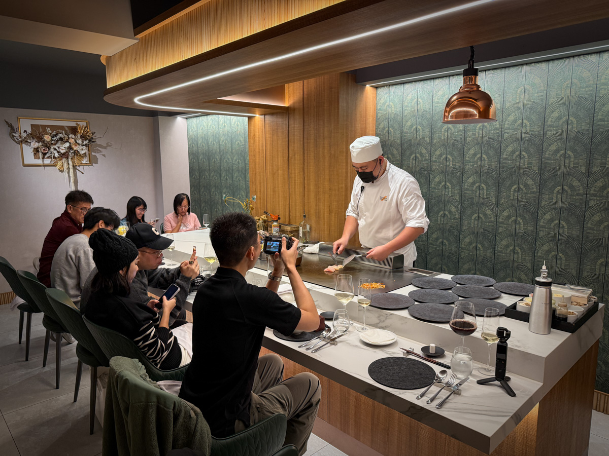 【DOWA 道和日式鐵板燒】台北大安區必吃美食推薦，2280元起大啖頂級日式鐵板燒，冬季新菜單！把人生故事放進料理裡